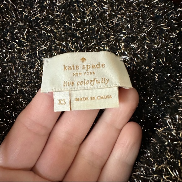 Kate Spade Metallic Texture Sweater - Picture 4 of 7